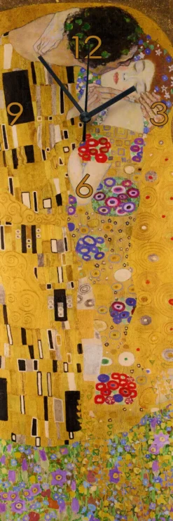 Ars mundi Gustav Klimt: Wanduhr »Der Kuss«
