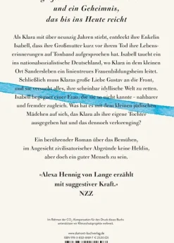 ZEIT Buchhandlung Hennig Von Lange, Alexa: Zwischen den Sommern