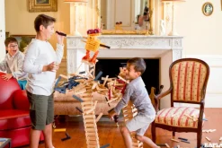 Kinder KAPLA Holzbausteine 280er Kasten, Starterset mit Buch