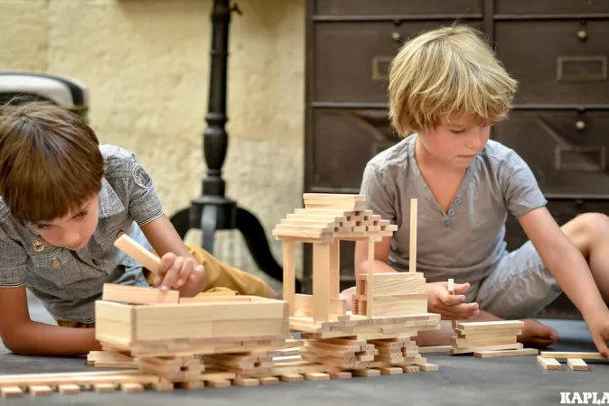 Kinder KAPLA Holzbausteine 1000er Kiste