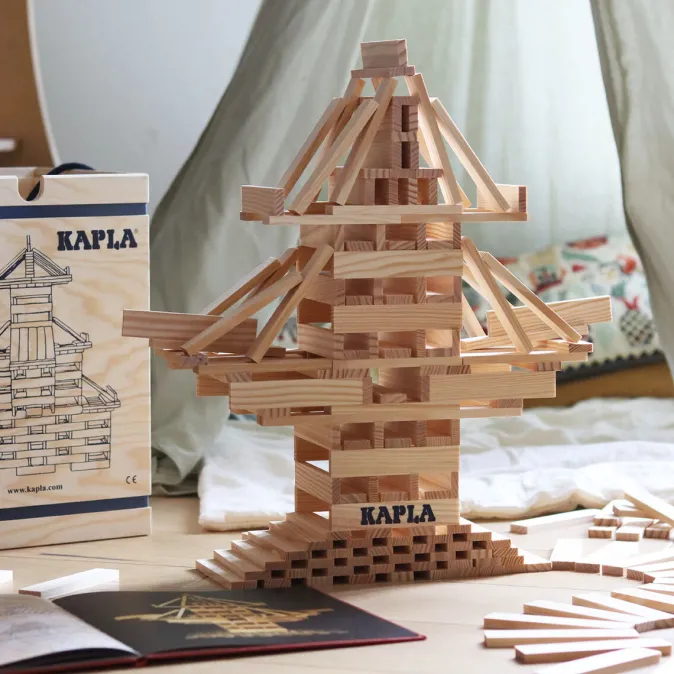Kinder KAPLA Holzbausteine 1000er Kiste