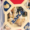 Kinder KAPLA Holzbausteine, 200er Schachtel