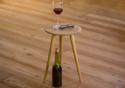 designimdorf Holzschemel »Heidi«