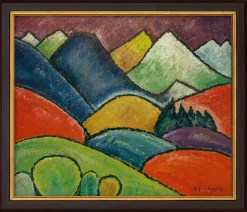 Ars mundi Jawlensky, Alexej von »Schneeberge Oberstdorf«, 1912