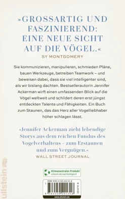 ZEIT Buchhandlung Jennifer Ackerman: Die geheime Welt der Vögel