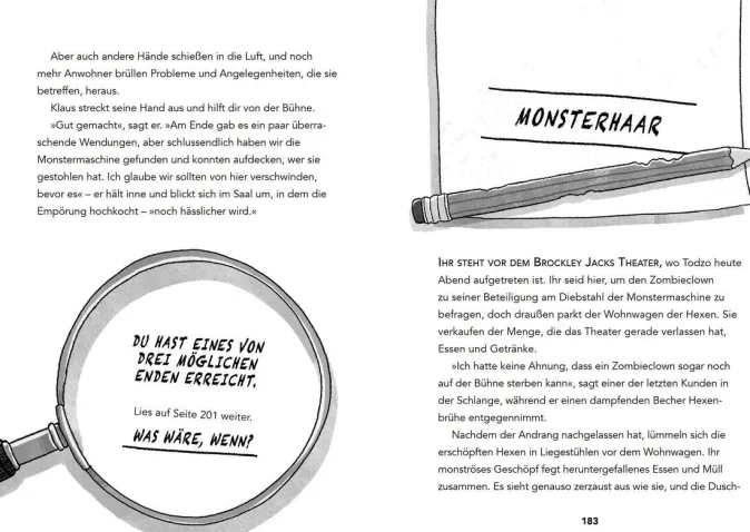 Kinder ZEIT Buchhandlung Jones, Gareth, P.: Ein Fall für DICH - Die Monster-Maschine