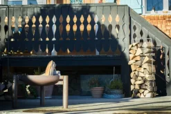 designimdorf Kaminholzregal »Timber Frame«