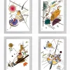 Ars mundi Kandinsky, Wassily: 4 Bilder im Set