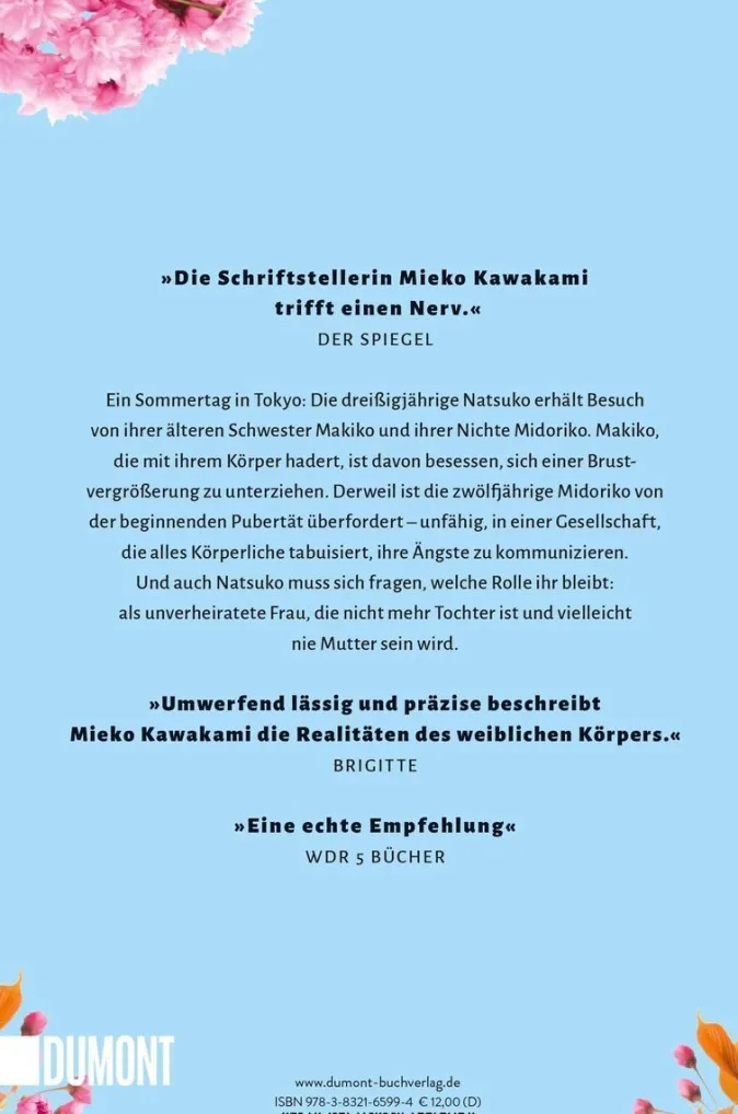 ZEIT Buchhandlung Kawakami, Mieko: Brüste und Eier
