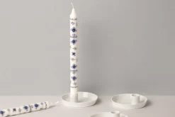 feinesweißes Kerzenhalter Porzellan