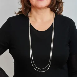 Franziska Rappold Kette »Streifen«, Silber