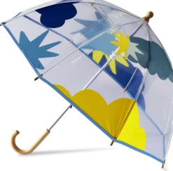 ANATOLE Kinder Regenschirm »Svalbard«, Blau Gelbe Wolke