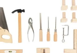 Kinder Small Foot Kinderwerkbank mit echtem Werkzeug