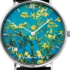 Ars mundi Künstler-Armbanduhr »Blühende Mandelbaumzweige« nach van Gogh