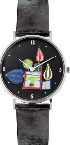 Ars mundi Künstler-Armbanduhr »König der Türme« nach Hundertwasser
