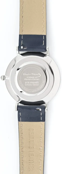 Ars mundi Künstler-Armbanduhr »Monet - Irisbeet in Monets Garten«