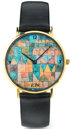 Ars mundi Künstler-Armbanduhr »Tempelviertel« nach Klee