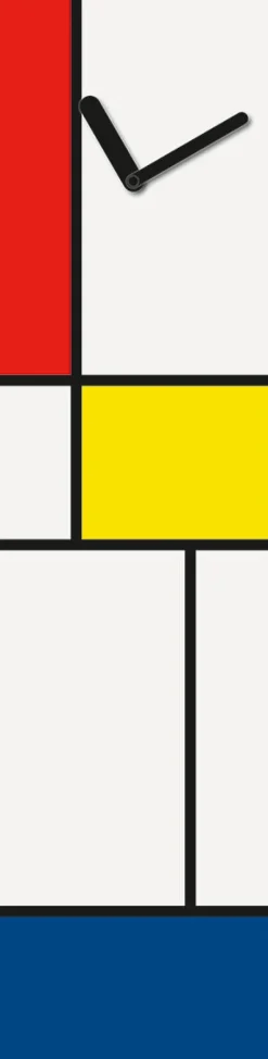 Ars mundi Künstler-Wanduhr »Komposition«