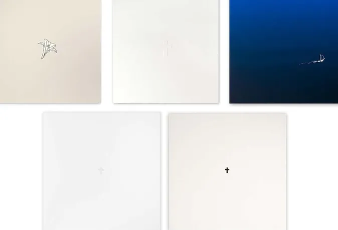 Bethge Concept Kondolenzkarten-Set »Zum Abschied«, 10-teilig