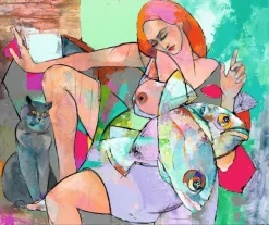 Ars mundi Krasnitskaya, Marina: »Sommertraum der Fischerfrau«