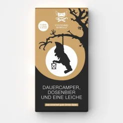 Kinder Culinario Mortale Krimi-Dinner Spiel »Dauercamper, Dosenbier und eine Leiche«