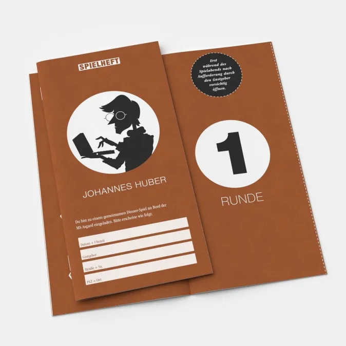 Kinder Culinario Mortale Krimi-Dinner Spiel »Mord über Bord«