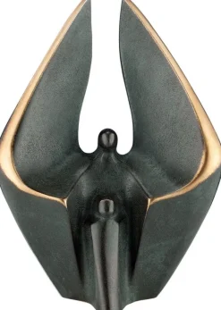 Ars mundi Kött-Gärtner, Luise: »Schutzengel mit Kind«, Bronze