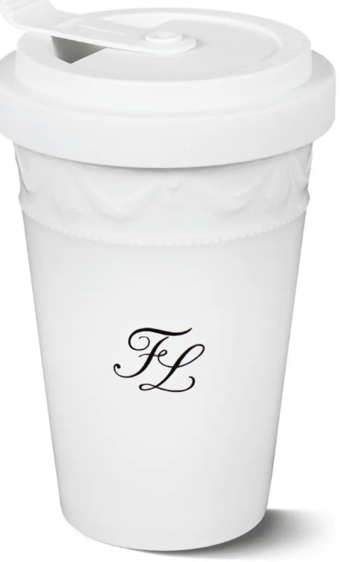 KPM Berlin »Kurland KPM to go«, weiß mit Namenszug