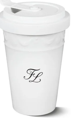 KPM Berlin »Kurland KPM to go«, weiß mit Monogramm