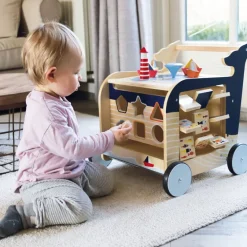Kinder Small Foot Lauflernwagen »Wal«
