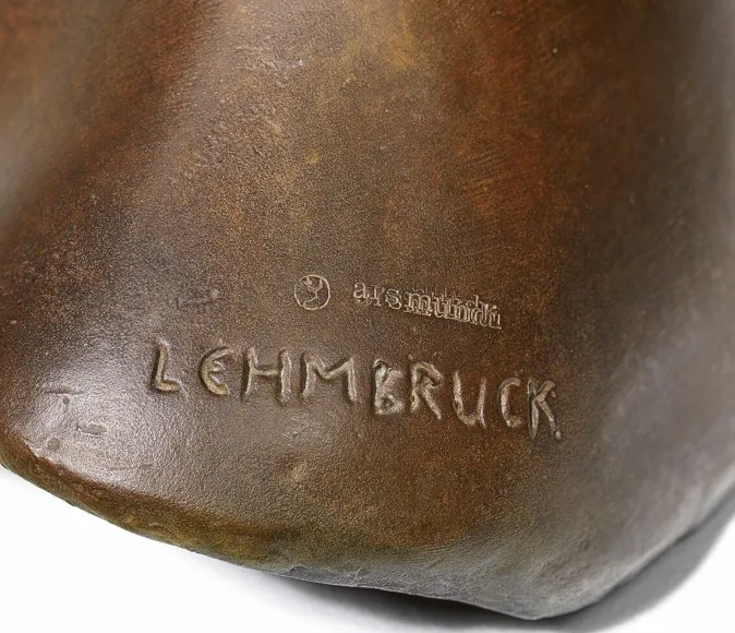Ars mundi Lehmbruck, Wilhelm: Büste »Gesenkter Frauenkopf«, 1910