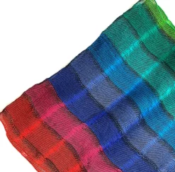 Ulrike Isensee DS Leinenschal buntgestreift