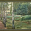 Ars mundi Liebermann, Max: »Die Birkenallee im Wannseegarten nach Westen«