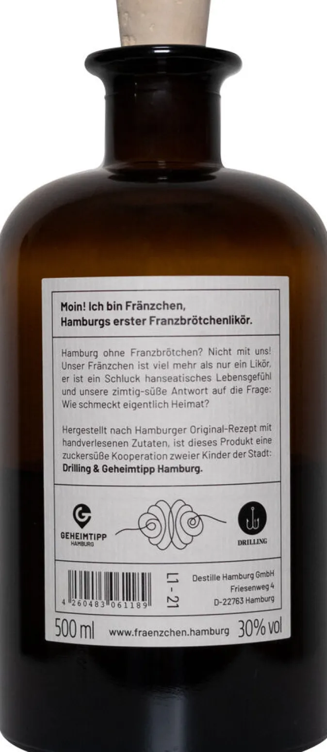 Drilling Destille Hamburg Likör »Fränzchen«