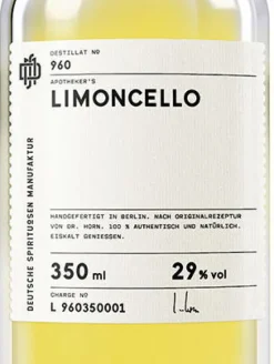 Deutsche Spirituosen Manufaktur Limoncello »960«