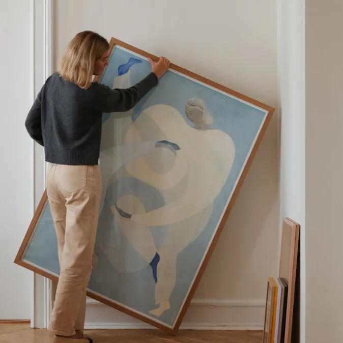 The Poster Club Lind, Sofia: »Hold You - Blue«