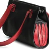 Ars mundi Linde Van der Poel: ​ Handtasche »Black and Red Tulip«