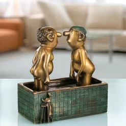 Ars mundi Loriot: Skulptur »Herren im Bad«