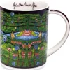 Ars mundi Magic Mug »Grass for Those Who Cry«, nach Friedensreich Hundertwasser
