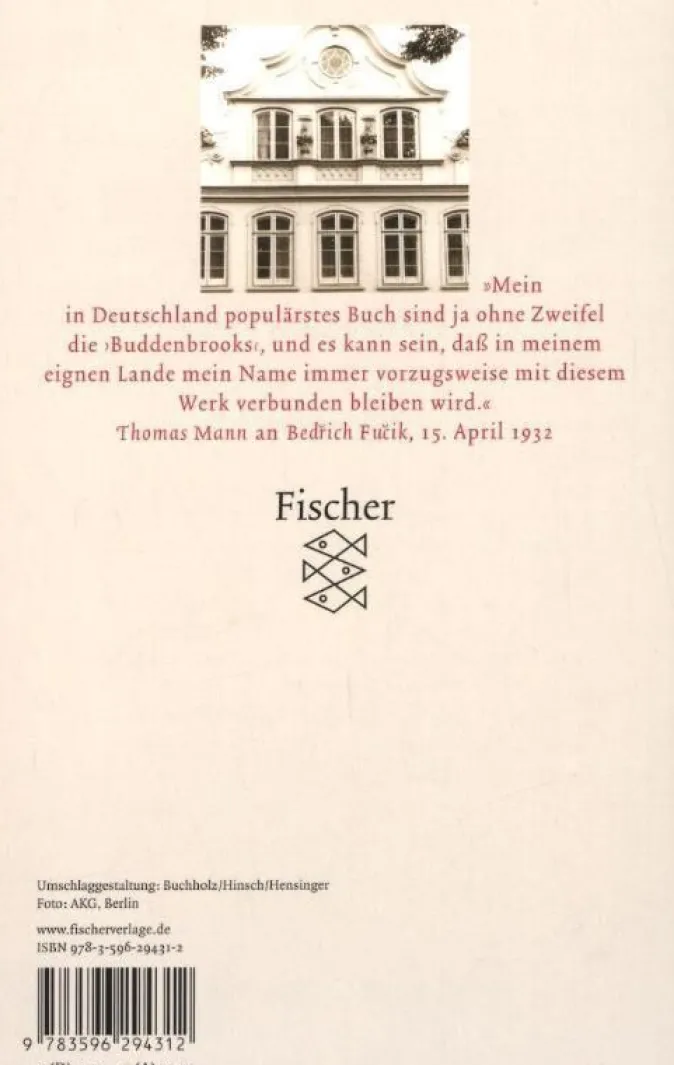 ZEIT Buchhandlung Mann, T: Buddenbrooks