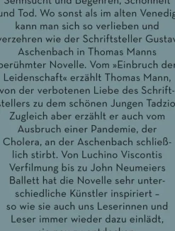 ZEIT Buchhandlung Mann, Thomas: Der Tod in Venedig