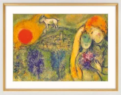 Ars mundi Marc Chagall: »Die Liebenden von Vence«, 1957