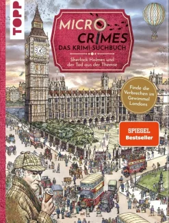 Kinder ZEIT Buchhandlung Micro Crimes. Das Krimi-Suchbuch. Sherlock Holmes und der Tod aus der