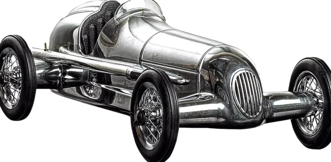 Ars mundi Modellauto »Silberpfeil«