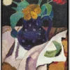 Paula Modersohn-Becker Modersohn-Becker, Paula: »Stillleben mit Tulpen in blauem Topf«