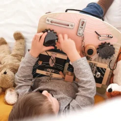 Kinder Small Foot Motorikbrett Schlösser und Rotation