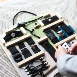 Kinder Small Foot Motorikbrett Verschlüsse und Befestigung