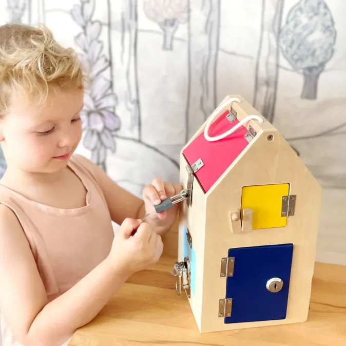 Kinder Small Foot Motorikspielzeug »Schlosshaus«