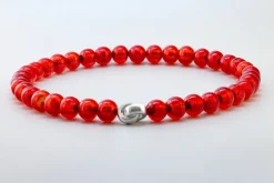 Menard Murano Collier »Hellrot«