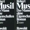 ZEIT Buchhandlung Musil, R: Mann ohne Eigenschaften 2 Bde.